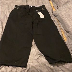 Zara paper bag jeans